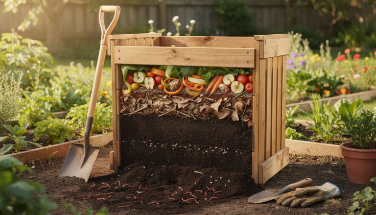 découvrez comment créer un compost maison efficace pour recycler vos déchets organiques et enrichir votre jardin de manière naturelle.